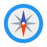 About us icons8 compass 96